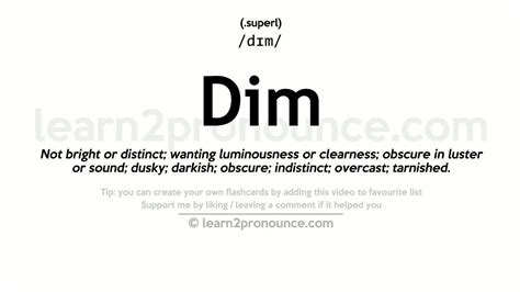 what does dim. mean in music